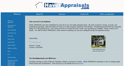 Desktop Screenshot of havelappraisals.com